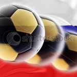 three-soccer-balls-on-the-background-of-russia-flag