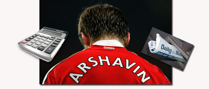 Daily Mail: Арсенал не хочет Аршавина обратно