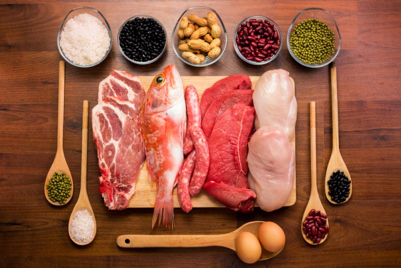 It is this amount of protein that you need to build up muscle mass